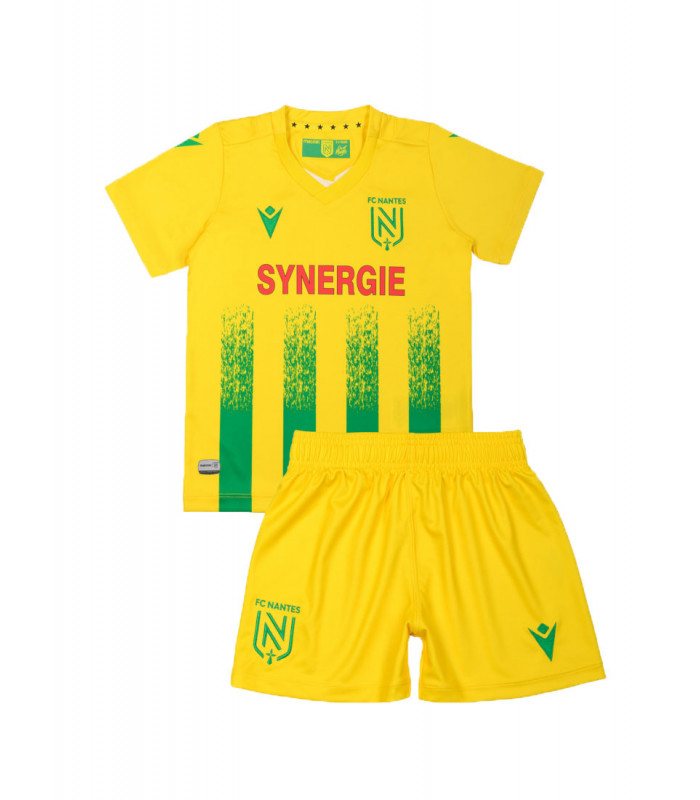 Maillot et short Macron Enfant domicile FC Nantes Officiel Football