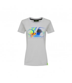 T-shirt Femme Valentino Rossi VR46 Soleil/Lune Officiel MotoGP
