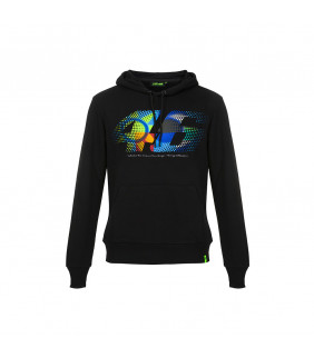 Sweat a capuche Valentino Rossi VR46 Soleil/Lune Officiel MotoGP