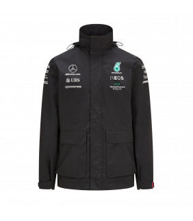 Veste Impermeable Mercedes AMG Petronas Motorsport Team F1 Formula Driver
