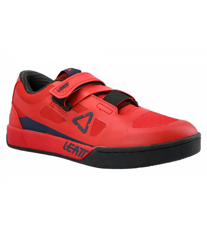 Chaussures VTT LEATT 5.0 Clip - rouge Chilli