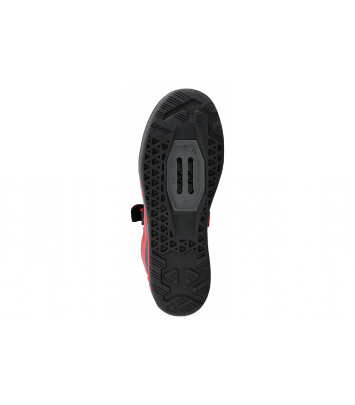 Chaussures VTT LEATT 5.0 Clip - rouge Chilli