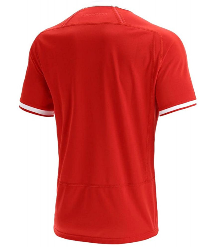 Maillot Macron Replica Domicile WRU Pays de Galles Officiel Rugby