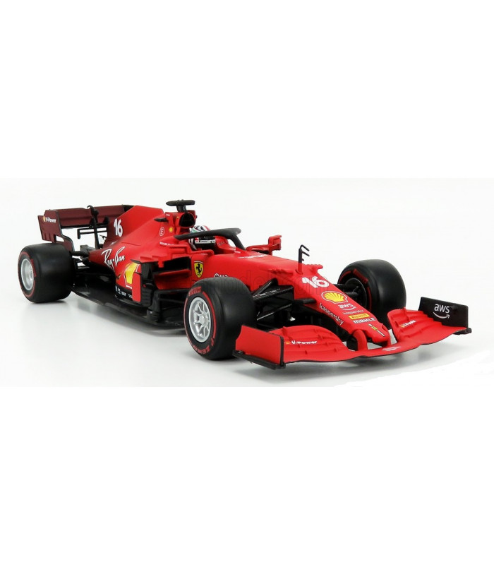 Voiture 1/18 Limited SP21 Bburago Scuderia Ferrari Charles Leclerc 16 F1 Officiel Formule 1