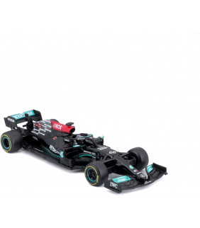 Voiture W12 E Performance 1/43 Bburago Mercedes-AMG Petronas Team Lewis Hamilton F1 Driver Officiel Formule 1