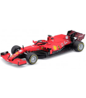 Voiture 1/43 SF21 Bburago Scuderia Ferrari Charles Leclerc 16 F1 Officiel Formule 1