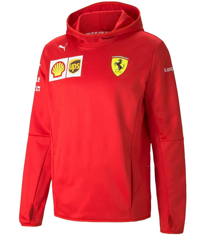 Sweat a capuche Zip Enfant Ferrari Scuderia Team Officiel F1 Officiel Formule 1