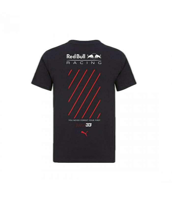 T-shirt Homme Max Verstappen Champion du monde Aston Martin Racing Formula Team RedBull Officiel F1