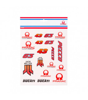 Planche Sticker Pramac Racing Team Officiel MotoGP