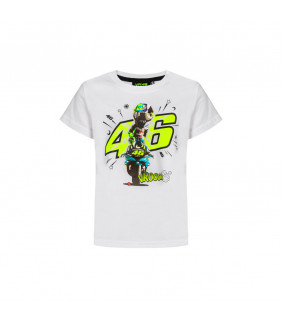 T-shirt Enfant Comique Valentino Rossi VR46 Officiel MotoGP