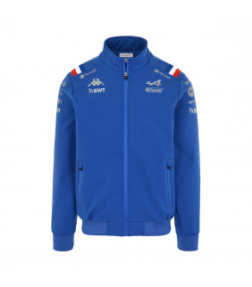 Veste Zip Kappa Ambach BWT Alpine F1 Team Officiel Formule 1