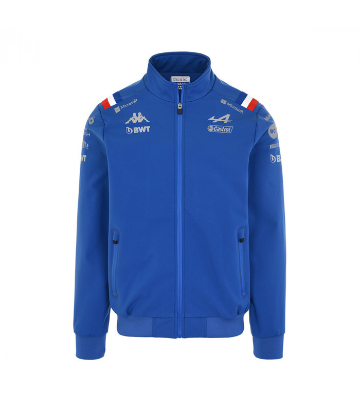 Veste Zip Kappa Ambach BWT Alpine F1 Team Officiel Formule 1