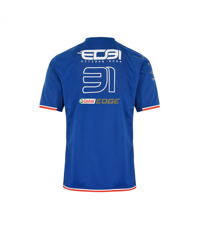 T-shirt Kappa Kombat Esteban Ocon BWT Alpine F1 Team Officiel Formule 1