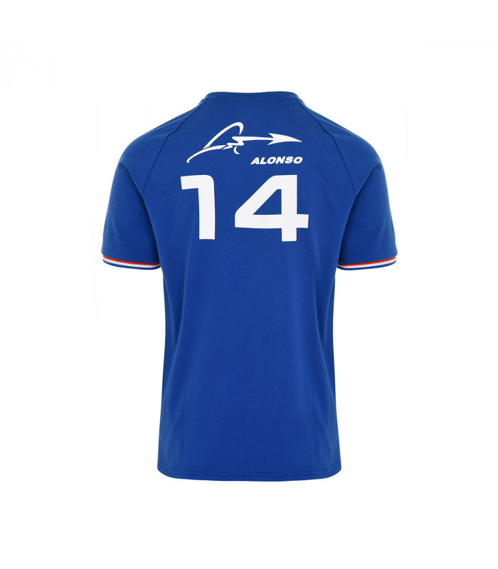 T-shirt Kappa Arglan Fernando Alonso BWT Alpine F1 Team Officiel Formule 1