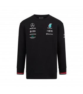 Sweat-Shirt Crew Mercedes AMG Petronas Motorsport Team Officiel F1