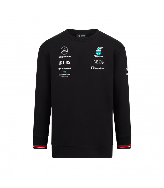 Sweat-Shirt Crew Mercedes AMG Petronas Motorsport Team Officiel F1