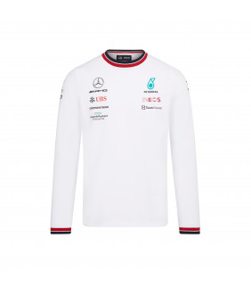 T-Shirt Manche longue Mercedes AMG Petronas Motorsport Team Officiel F1