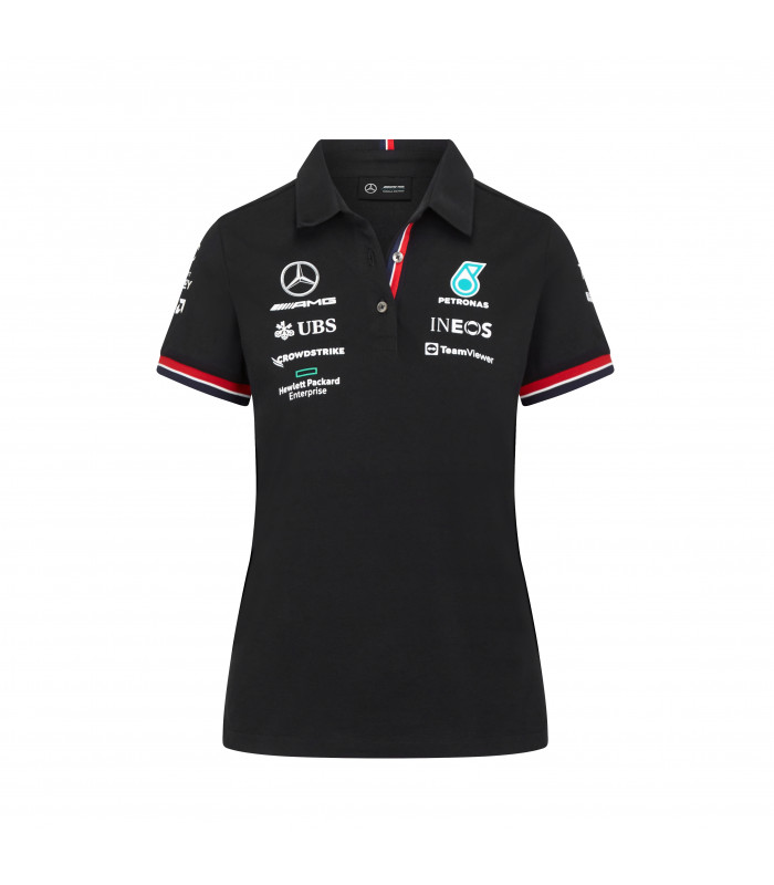 Polo Femme Mercedes AMG Petronas Motorsport Team Officiel F1