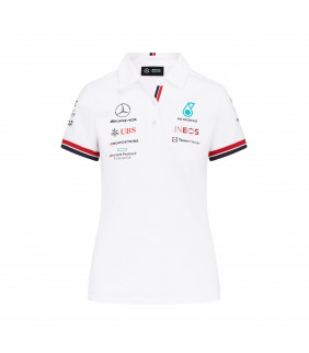 Polo Femme Mercedes AMG Petronas Motorsport Team Officiel F1