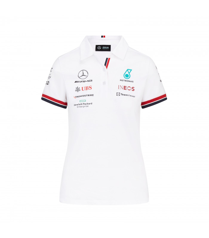 Polo Femme Mercedes AMG Petronas Motorsport Team Officiel F1