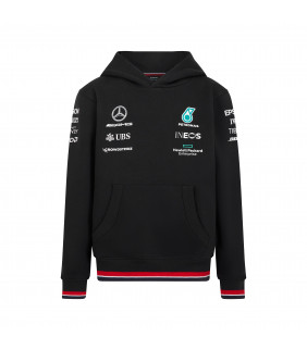 Sweat à Capuche Enfant Mercedes AMG Petronas Motorsport Team Officiel F1