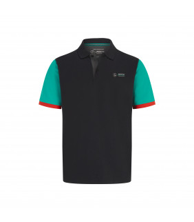 Polo Mercedes AMG Petronas Motorsport Team Color Block Officiel F1