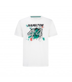 T-Shirt Lewis Hamilton 44 Limited Mercedes AMG Petronas Motorsport  F1 Driver