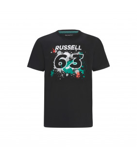 T-Shirt Enfant George Russell 63 Limited Mercedes AMG Petronas Motorsport  F1 Driver