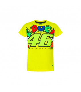 T-shirt Enfant VR46 The Doctor Valentino Rossi Officiel MotoGP