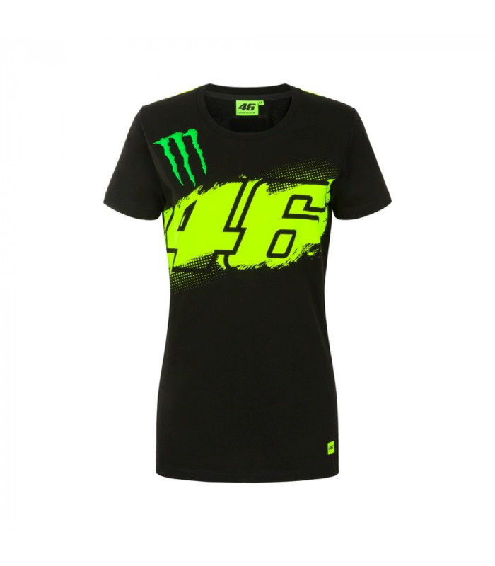 T-shirt Femme VR46 Monza Monster Energy Valentino Rossi Officiel MotoGP