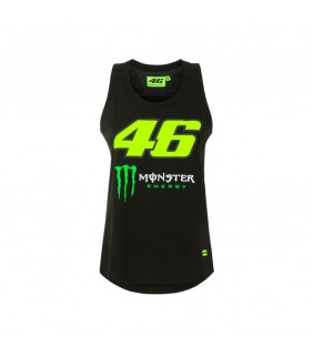 Débardeur Femme VR46 Dual Monster Energy Valentino Rossi Officiel MotoGP