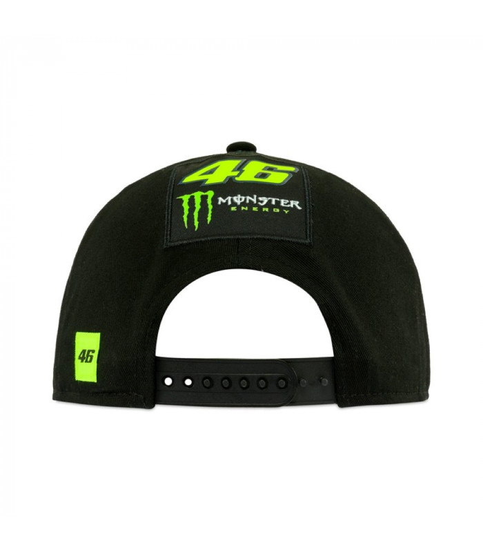 Casquette Plate VR46 Dual Monster Energy Valentino Rossi Officiel MotoGP