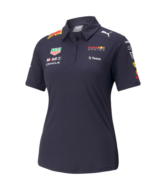 Polo Femme Team Racing Formula Team RedBull Officiel F1