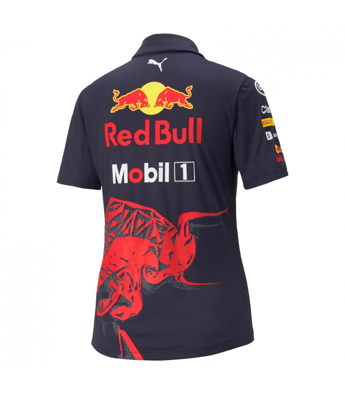 Polo Femme Team Racing Formula Team RedBull Officiel F1