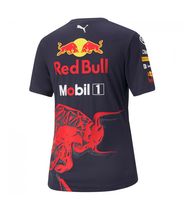 T-shirt Femme Team Racing Formula Team RedBull Officiel F1