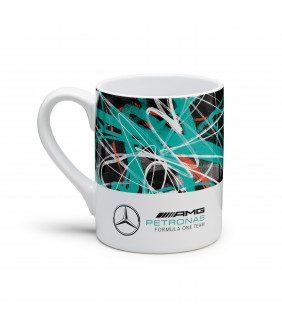 Tasse Mug Mercedes-AMG Petronas Motorsport Team Graffiti F1 Officiel Formule 1