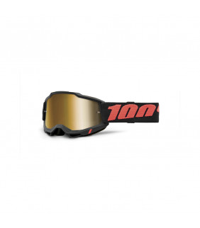 Masque Motocross 100% Percent Accuri 2 Borego - Ecran iridium or