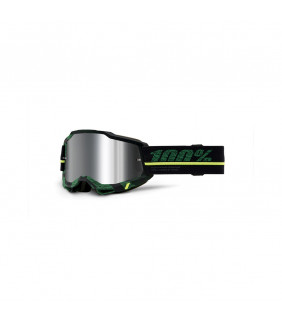 Masque Motocross 100% Percent Accuri 2 Overlord - Ecran iridium flash argent