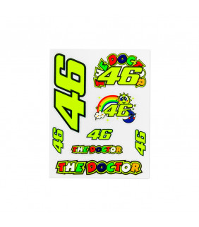 Sticker Autocollant VR46 The Doctor Valentino Rossi Officiel MotoGP