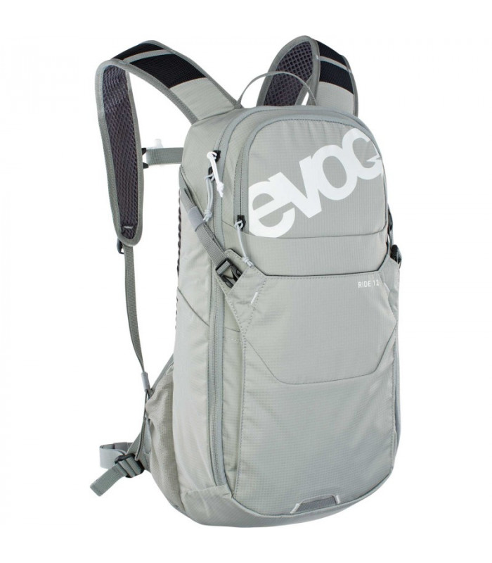 Sac à dos EVOC Ride 12 + poche 2l gris