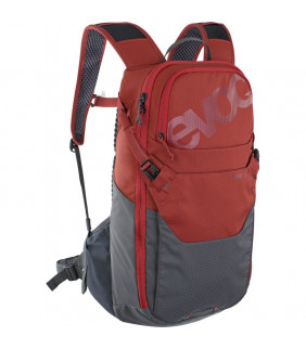 Sac à dos EVOC Ride 12 + poche 2l rouge/gris