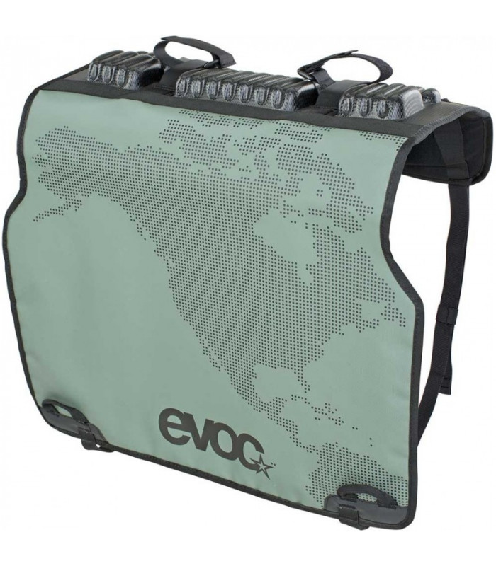 Porte vélo Evoc Pad pick-up Tailgate DUO olive