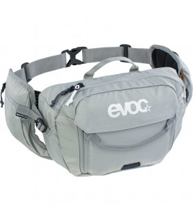 Sac EVOC Hip Pack 3l + poche 1.5l gris